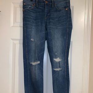 Madewell 9” High Riser Skinny Skinny Jeans